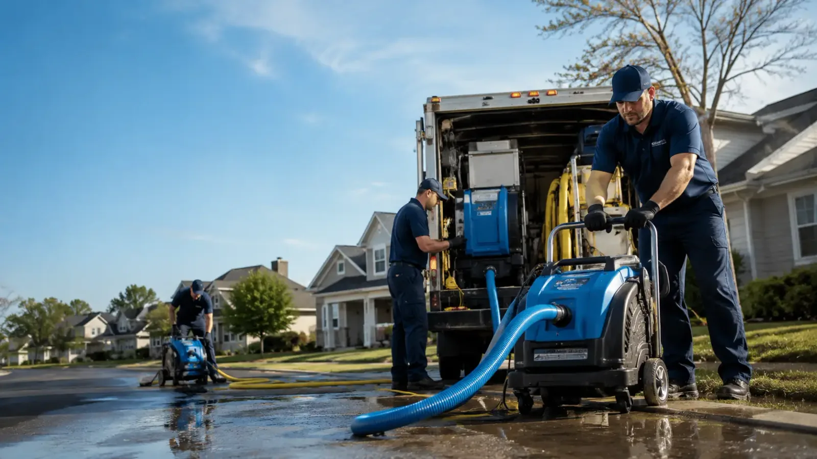 Flood Damage Cleanup in Conception, MO
